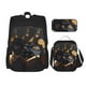 thumbnail image 1 of Disketp Casino Cards Poker Mochila Estampada de Gran Capacidad con Lonchera y Estuche, Set de 3 Piezas para Estudiantes, 1 of 7