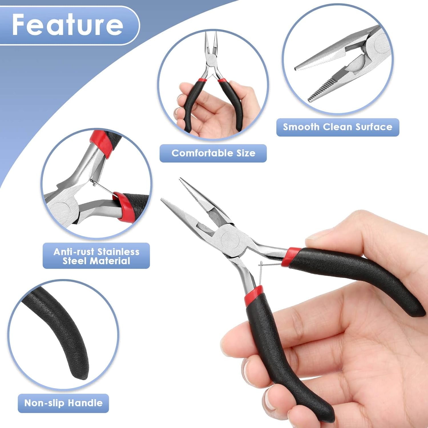 Needle Nose For Jewelry Making, Long Nose Craft , Needlenose For Jewelry Making