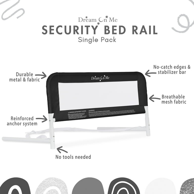 Dream on me store bed rail instructions