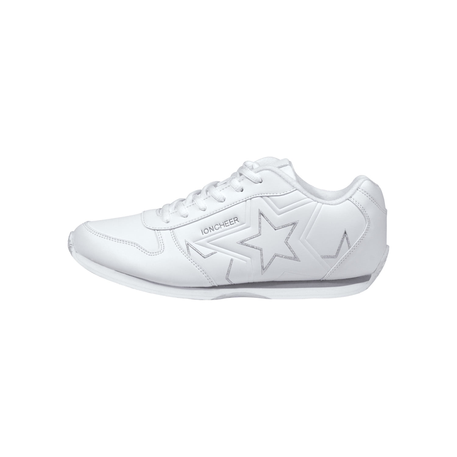 Ion Cheer Action 2.0 Shoe, Lightweight Cheerleading Shoe (White, 2HY)