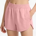 thumbnail image 5 of cocolona Womens Summer Casual Athletic Shorts Elastic Waist Splited Wide Leg Workout Gym Running Shorts with Pockets, 5 of 5