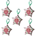 thumbnail image 1 of Home Textile Storage Clearance 5Pcs Christmas Cookie Boxes, Small Holiday Christmas Candy Treat Boxes, Gift Giving Containers With Ribbons, Home Textile Home Textile Storage, 1 of 2