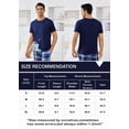 thumbnail image 6 of Men's round-neck short-sleeved long pants casual wear that can be worn outside, suitable for home use set, 6 of 6