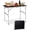 Black35*24*28, variant on NULIAM 2.3ft Portable Folding Camping Table Lightweight Suitcase White | Outdoor Waterproof Adjustable Height Table, Aluminum Foldable Table for Picnic BBQ Beach Dining