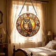 thumbnail image 6 of Guodhu Acrylic Puzzle Sun Catcher Owl Window Hanging Rainbow Maker for Home Wall Art Mixed Material 3D Crystal Puzzle 100 Pieces(multicolour X), 6 of 7