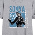 thumbnail image 3 of Mortal Kombat - Sonya Mortal Kombat - Women's Oversized T-Shirt, 3 of 5