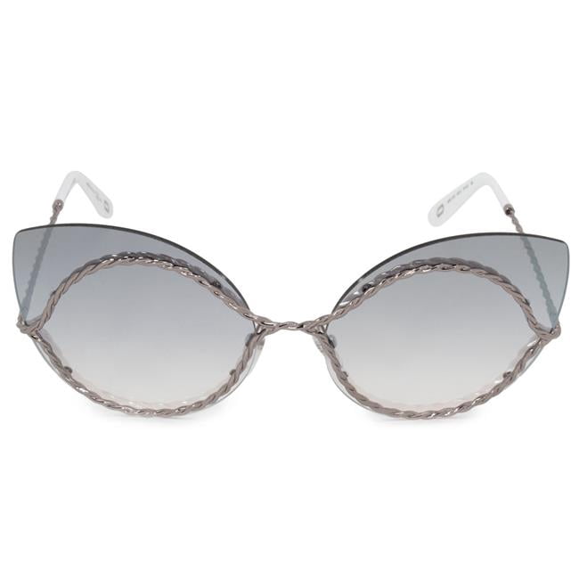 Marc Jacobs MARC-SUNG-MJ161S-6LB-IC-61 61-18-135 mm Cat Eye Sunglasses, Gray Gradient Marc Jacobs MARC-SUNG-MJ161S-6LB-IC-61 61-18-135 mm Cat Eye Sunglasses, Gray Gradient