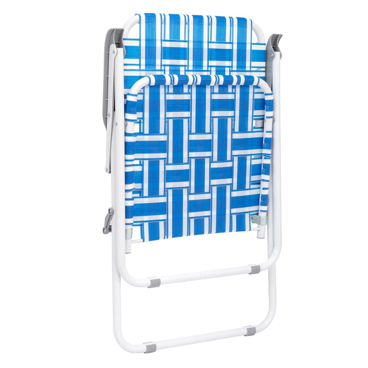 Ambifirner 2 PACKS Beach Chairs for Adults Heavy Duty 500 LBS, 5 Position, Portable High Folding Camping Chair with Cup Holder for Outdoor/Lawn/Trip, Foldable Sand Chairs for Adults
