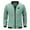 Green, variant on Men's Casual Lightweight Water Trench Coat Jacket with Lapel Pocket for Outdoor Comfort