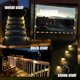 thumbnail image 4 of 4 Pack Outdoor Solar Lights, Waterproof LED Lights for Stairs, Fences, Yards, Patios Walkways, Warm White - Compatible with Philips, 4 of 4