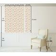 thumbnail image 5 of Ambesonne Skull Peel & Stick Wallpaper for Home, Floral Optical Illusion Print, 13"x72", Beige Coral and Sea Blue, 5 of 5