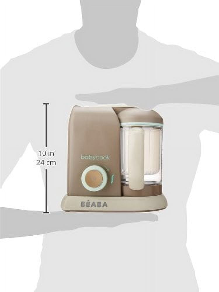 BEABA Babycook Solo - Máquina de alimentos 4 en 1 para bebés, procesador de  alimentos para bebés, cocina a vapor + mezcla, capacidad Lrg de 4.5 tazas
