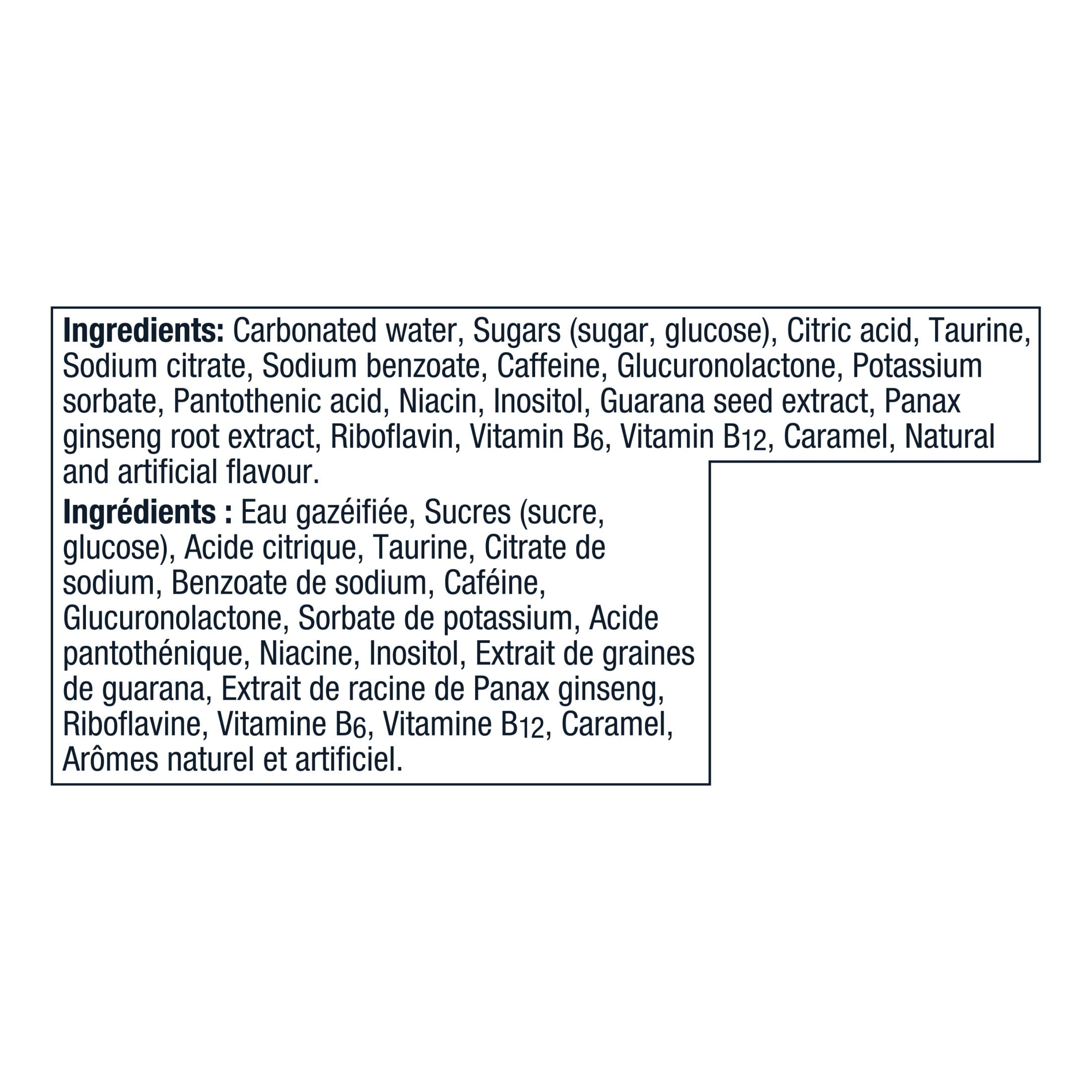 Rockstar Mixed Berry Energy Drink 473 mL, Can, 473 mL