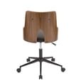 thumbnail image 5 of LumiSource Stella Office Chair, Black/Walnut, 5 of 5