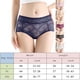 thumbnail image 4 of Gibobby Calzoncillos Talle Bajo Dama Bragas de cintura alta de encaje de talla grande para mujer, bragas sexis de realce de cadera de algodón para mujer(Negro， L), 4 of 4