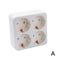 thumbnail image 1 of 2/3/4-Voie Prise EU Multiprise Adaptateur de Prise Triple H6T2, 1 of 9