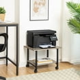 thumbnail image 5 of HOOBRO Industrial Printer Stand 2-Tier Under Desk Storage Cart Home Office BG02PS01, 5 of 9