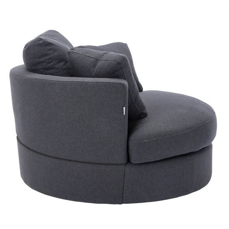 Gray bucket online chair