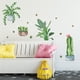 thumbnail image 2 of Adhesivos De Pared Con Plantas En Maceta, Vinilo Decorativo Removible, Adhesivos Artísticos Para El Dormitorio De Los Niños, Adhesivos De Pared Para Cualquier Habitación, Escuela, 2 of 6