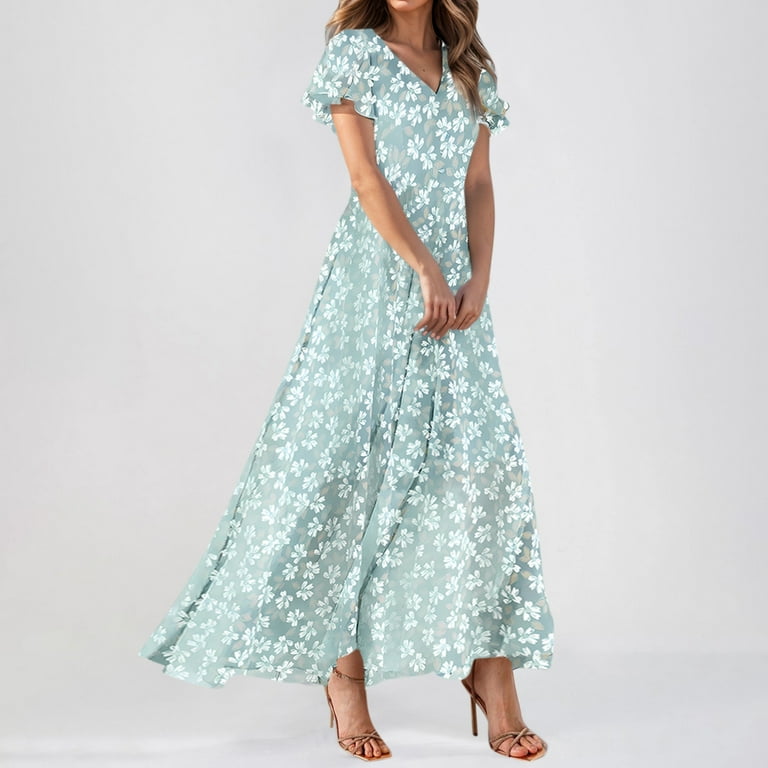 white christmas dresses Floral Printed Silk Chiffon - Black / Beige