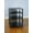 Black poles with Black shelves, variant on Audio/Video Rack for Hi Fi with 4 shelves