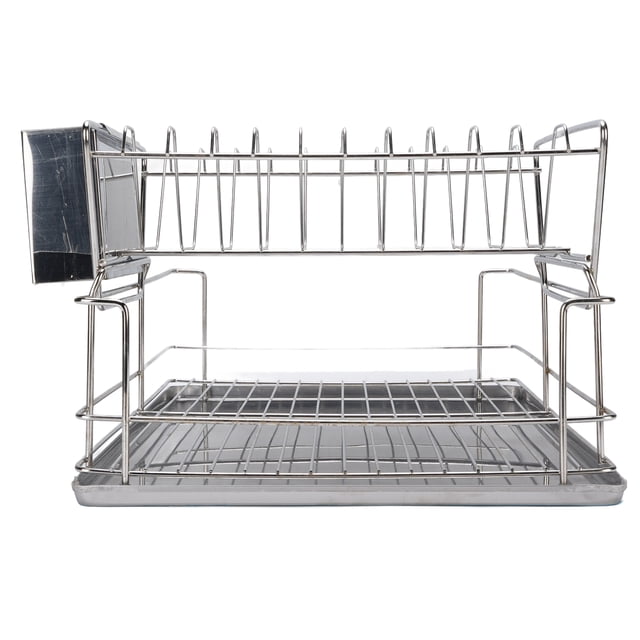 Dish Drying Rack, Easy To Install Dish Drainer Space Saving for Kitchen Counter