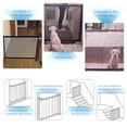 Dcenta Portable Pet Safety Gate, Magic Mesh Fence, Indoor and Outdoor