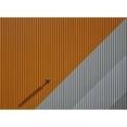 thumbnail image 2 of Peter Rank, Hans 32x25 Black Ornate Wood Framed with Double Matting Museum Art Print Titled - Lines-Colour and Shadow, 2 of 4