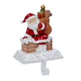 thumbnail image 1 of Père Noël en Résine de 6,5 Po avec Support de Bas de Boîte Cadeau, 1 of 1
