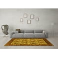 thumbnail image 3 of Ahgly Company Indoor Rectangle Oriental Yellow Industrial Area Rugs, 6' x 9', 3 of 4