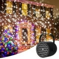 thumbnail image 6 of Christmas Projector Lights, Snowflake Projector Lights, 16 Effect Moving Lights Show, Waterproof Snow Fall Light Show for Christmas Holiday Party Patio Garden Landscape Decor (US Plug), 6 of 10