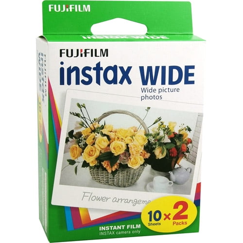 Fujifilm Instax 2Pack Film Cartridges for Instax Cameras (for use in