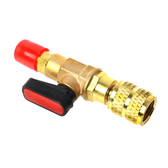Kenally Adaptador Universal para el hogar de 1/4 a 5/16 pulgadas, válvulas de bola para de nevera, accesorios para máquinas a Válvulas Rojo Kenally TO008697-01B