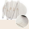 thumbnail image 3 of Shenmeida Oval Placemats for Dinning Table, Imitation Bamboo Decorative Placemats Woven Vinyl Heat Resistant Table Mats for Farmhouse Restaurant Hotel-Wipe Clean, 3 of 3