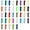 Pacific Blue, variant on Men's Solid Color Regular Length Neck Tie - Teal