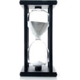 thumbnail image 2 of Hourglass Sand Timer, 60 Minutes Wood Sand Clock, 2 of 4