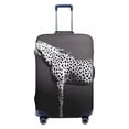 thumbnail image 2 of Goofa Monochrome Leopard Horse Pattern Luggage Covers For Suitcase,Suitcase Cover Protector Fit 18-32 Inch Luggage-Large, 2 of 9