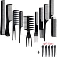 thumbnail image 2 of Peines de peluquería antiestáticos estilista, diseño de cabello multifuncional, peine desenredador de cabello, maquillaje, peluquero, cuidado del cabello, juego de herramientas de estilismo Tan Jianjun unisex, 2 of 2