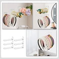 thumbnail image 3 of EeaseCA 5pcs Hair Band Display Racks Transparent Headband Racks Display Holders Headwear Holder, 3 of 7