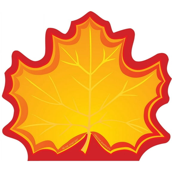 SHAPES ETC. Mini Notepad - Maple Leaf