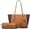 Brown, variant on XinChen Womens Beaded Handbags Handmade Weave Brown Transparent Bucket Bag Tote Bags Retro Top-Handle Bags
