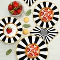 thumbnail image 5 of 96PCS Party Plates, Black Paper Plates and Napkins, Disposable Tableware Set, Party Supplies for Kids Birthday Baby Shower Bridal Shower Picnic, Serve for 24 Guests, Black and White, 5 of 6