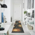 thumbnail image 4 of Yayeee Runner Rug for Bedroom 2'x6' Machine Washable Hallway Non Slip Mat, Sun Moon and Stars Pattern, 4 of 8