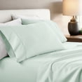 thumbnail image 2 of Noble Linens 2 Piece Pillow Case Set, Mint, Standard/Queen, 2 of 11