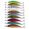 thumbnail image 1 of 40PCS Lot Lure Internal Coloring Floating Fishing Lures Bass CrankBait 6cm, 1 of 6