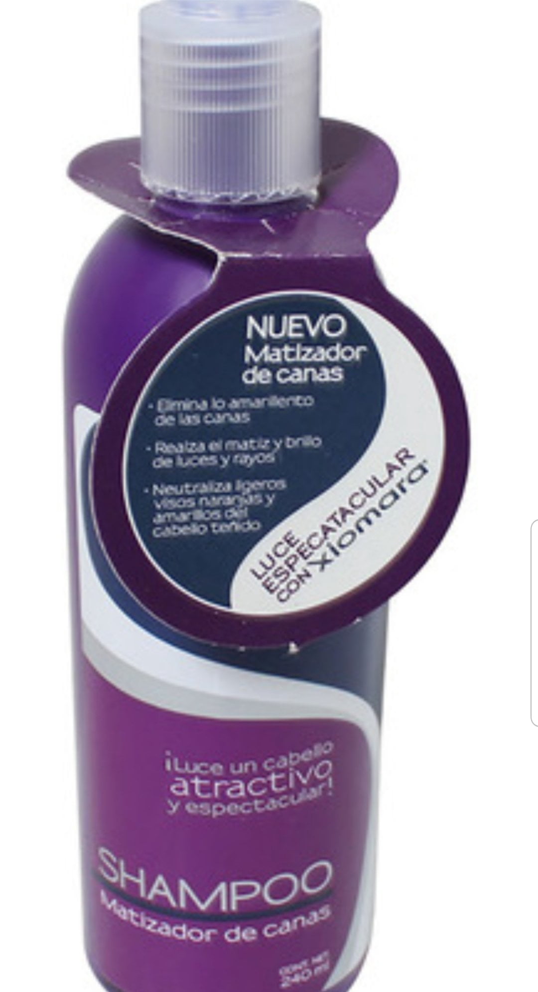 XIOMARA SHAMPOO MATIZADOR DE CANAS 240ML