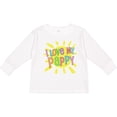 thumbnail image 3 of Inktastic I Love My Pappy- Sun and Rainbow Letters Boys or Girls Long Sleeve Toddler T-Shirt, 3 of 5