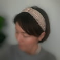 thumbnail image 4 of Ellison+Young Shimmer Lover Bow Hair Scrunch, 4 of 7