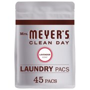 Mrs. Meyer’s Clean Day Laundry Packs, Lavender Scent, 45 pods