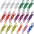 thumbnail image 2 of SHAR 10 Pack Clothespins, Utility Clothespins, Windproof Clothespins, Strong Metal Clothespins for Clothesline, Towel, Paper Binder and Snacks, Random Color., 2 of 5